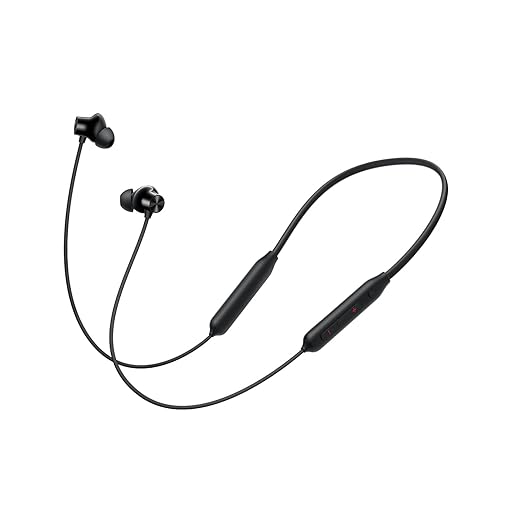 OnePlus Bullets Wireless Z2 ANC Bluetooth in Ear Earphones with Mic, 45dB Hybrid ANC, Bombastic Bass - 12.4 mm Drivers, 10 Mins Charge - 20 Hrs Music, 28 Hrs Battery - 1