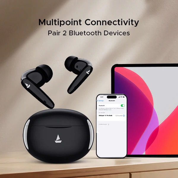 boAt Airdopes 161 Pro with 50 HRS Playback, ASAP Charge - 1