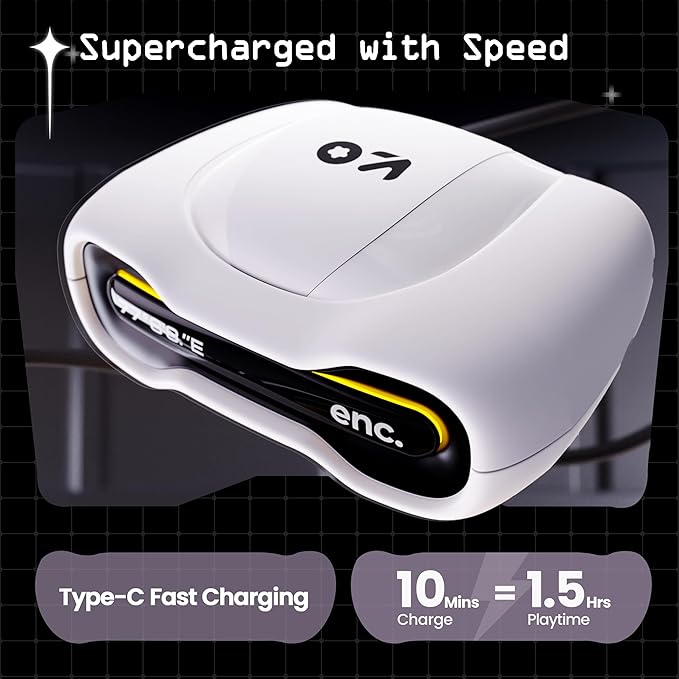 Boult UFO with 48H Playtime, Built-in App Support, 45ms Low Latency Gaming, 4 Mics ENC - 2