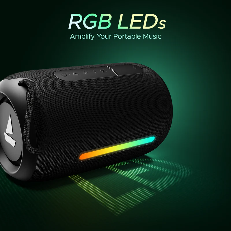 boAt Stone 350 Pro 14W Signature Sound, Up to 12 Hours Playback, RGB LEDs, TWS Feature - 1