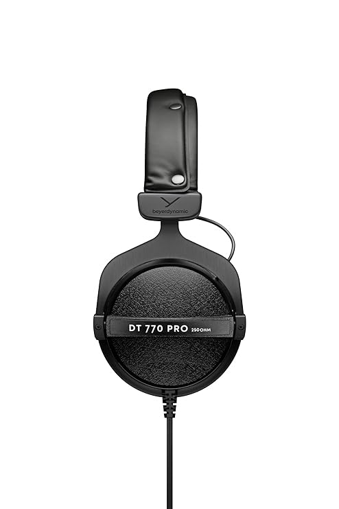beyerdynamic Dt 770 Pro 250 Ohm Studio Wired Over Ear Headphones (Black) - 1