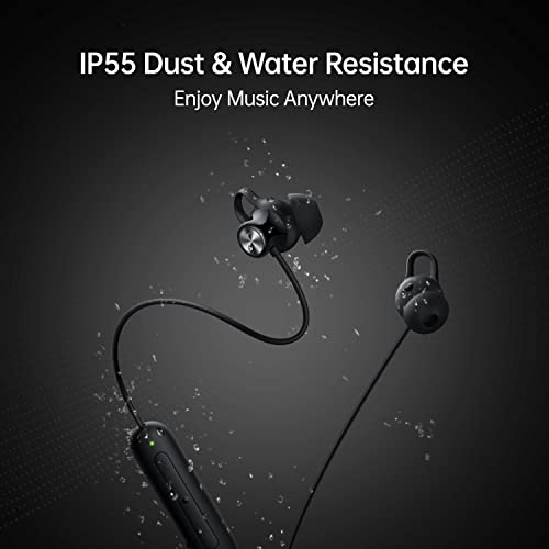 OPPO Enco M32 Bluetooth Wireless in Ear Earbuds with Mic,10 Mins Charge - 20Hrs Music Fast Charge, 28Hrs Battery Life,10mm Driver, IP55 Dust & Water Resistant (seal pack) - 4