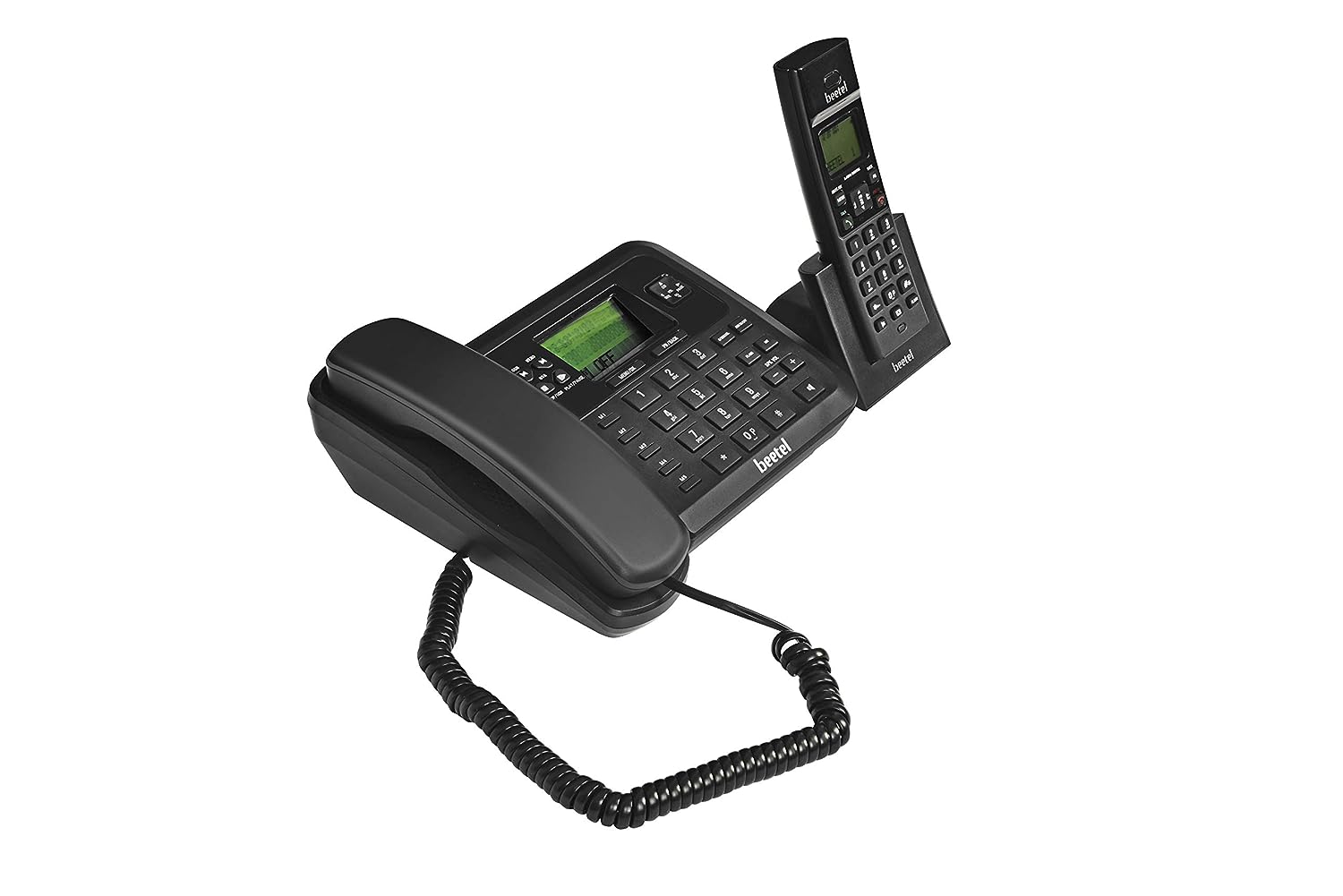 Beetel X78 2.4GHz Cordless Combo, with 2 Way Speaker Phone for Both Base and Handset, 3 Way Call conferencing, 8hrs Talk Time and 4 Days stand by, Sty - 2