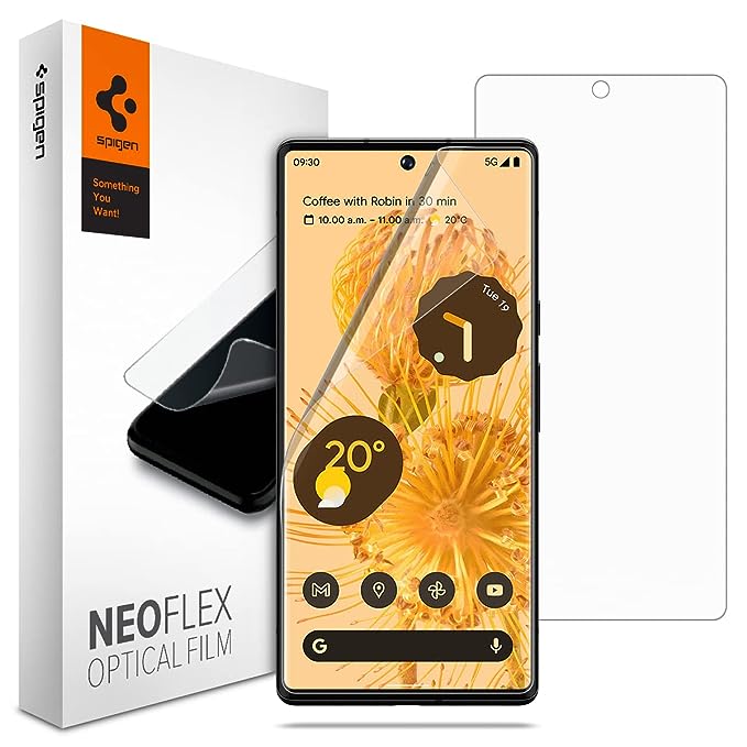 Spigen - NeoFLex Optical Film (2 Pack) for Pixel 6 Pro - 0