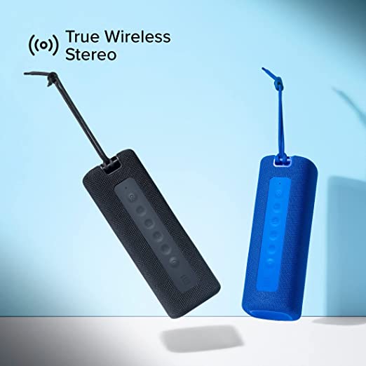 Mi Portable Bluetooth Speaker with 16W Hi-Quality Speaker, Type C Charging, Upto 13hrs of Playback Time & IPX7 Waterproof (Black) - 2