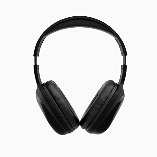 Zebronics Zeb-Thunder PRO On-Ear Wireless Headphone with BTv5.0, Up to 21 Hours Playback, 40mm Drivers with Deep Bass, Wired Mode, USB-C Type Charging(Black) - 1