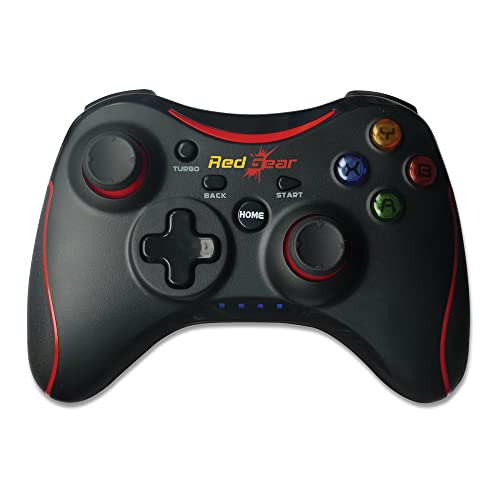 Redgear Pro Wireless Gamepad with 2.4GHz Wireless Technology, Integrated Dual Intensity Motor, Illuminated Keys for PC(Compatible with Windows 7/8/10) - 0