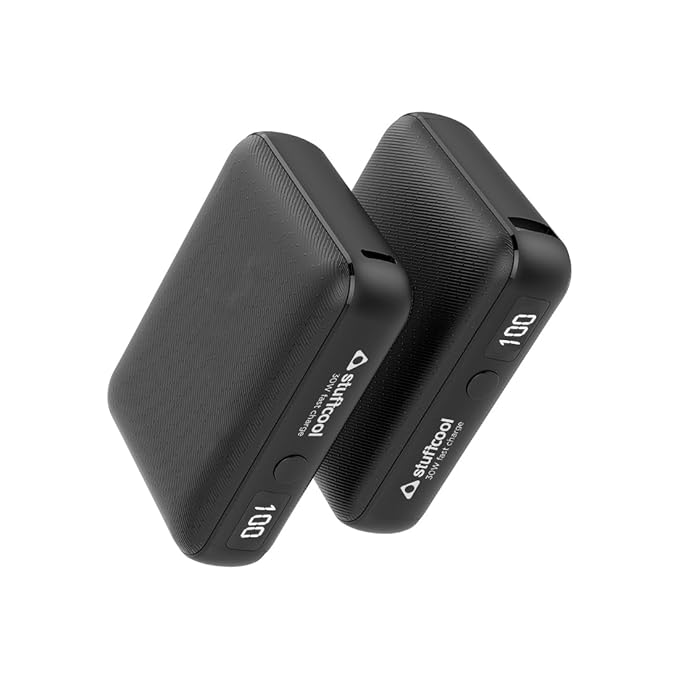 Stuffcool Mega 10000mAh 30W PD Super Compact Powerbank Super Fast Charging - 2