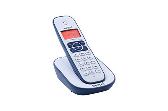 Beetel X73N Cordless 2.4Ghz Landline Phone with Caller ID Display, 2-Way Speaker Phone with Volume Controls, Auto Answer, Alarm Function, Stylish Desig - 0