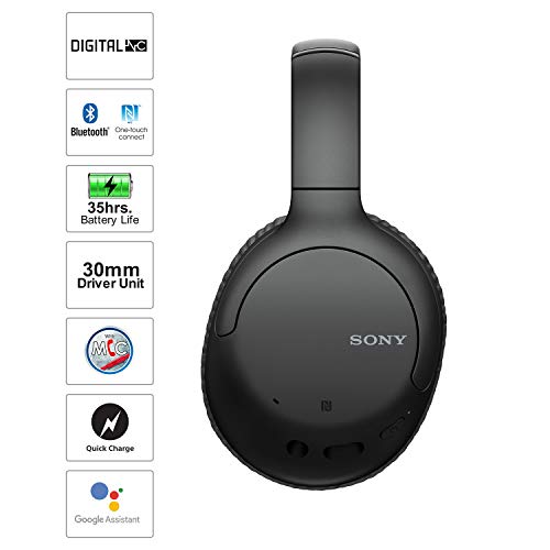 Sony WH-CH710N Noise Cancelling Wireless Headphones : Bluetooth Over The Ear Headset with Mic for Phone-Call, 35 Hours Battery Life, Quick C - 1