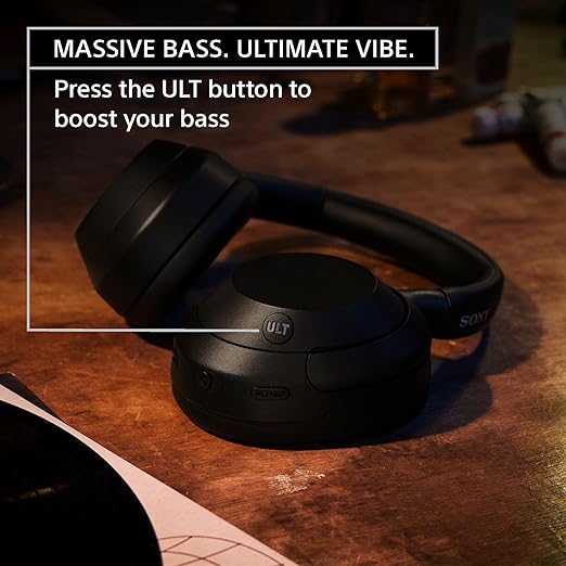 Sony New Launch ULT Wear Wireless Bluetooth Over Ear Headphones(Wh-Ult900N) with Massive Bass,Active Noise Cancelling - 2
