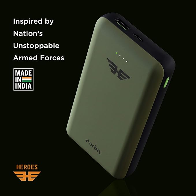 URBN 20000mAh 22.5W Ultra Compact Power Bank with Quick Charge & Power Delivery - 1