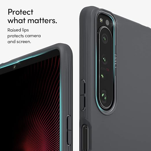 CYRILL by Spigen Stone - Stone (Dark Grey) for Xperia 1 III - 2