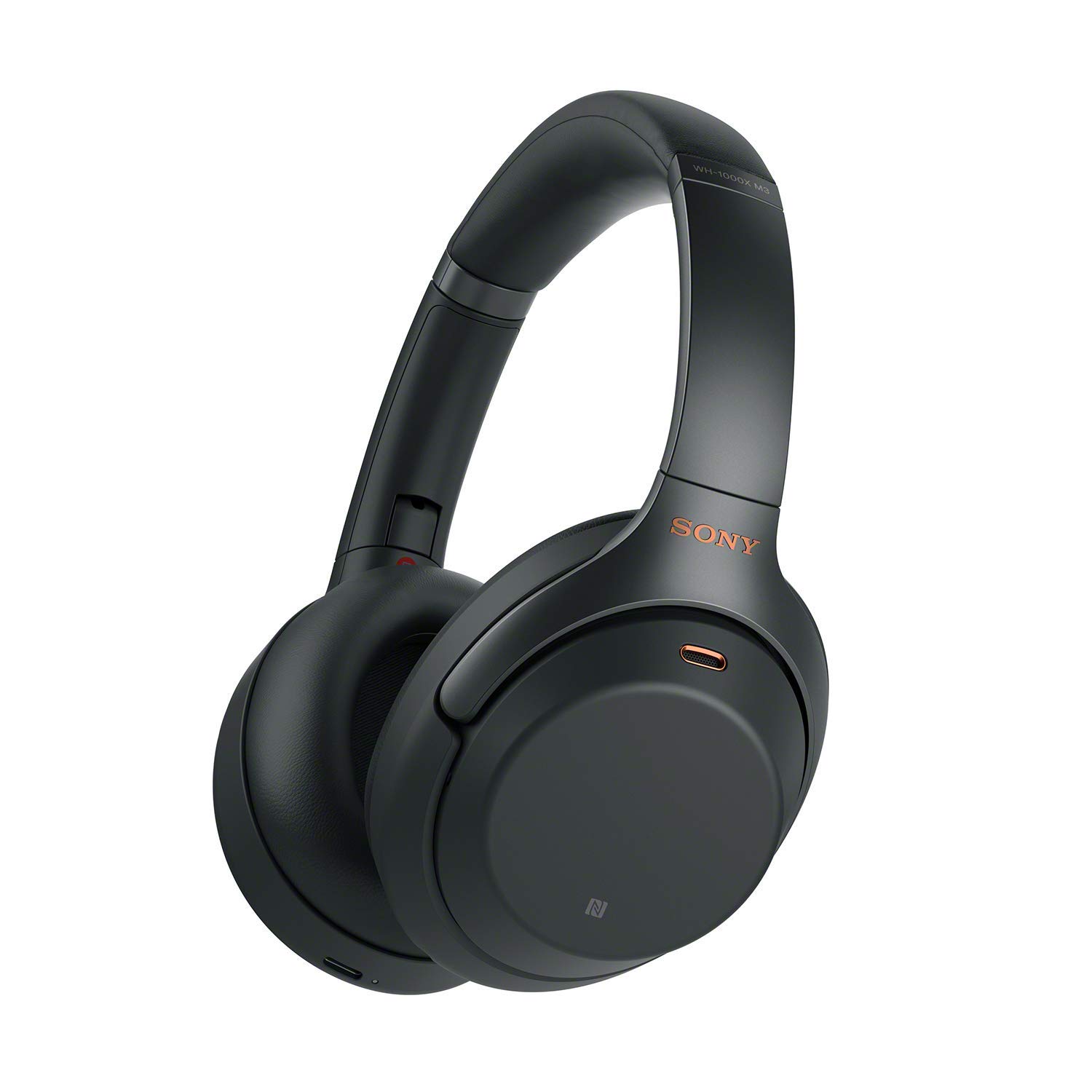 Sony WH-1000XM3 Wireless Industry Leading Noise Cancellation Headphones with Touch Sensor (Black) - 2