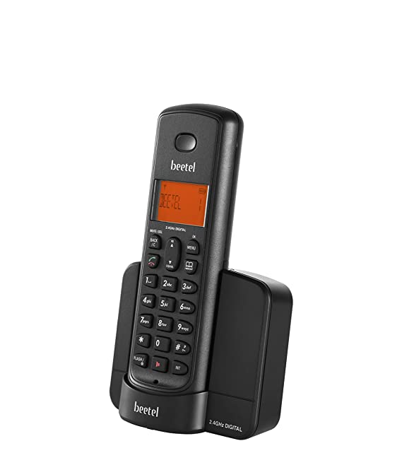 Beetel X90 Cordless 2.4Ghz Landline Phone with Caller ID Display, Stores 50 Contacts, Upto 8Hrs of Talk time, Solid Build Quality, Alarm Function, Aut - 0