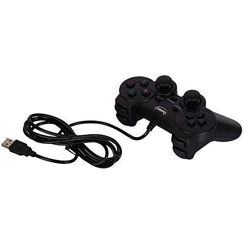 Quantum QHM7468 USB Gamepad with Dual Vibration (Black) - 4