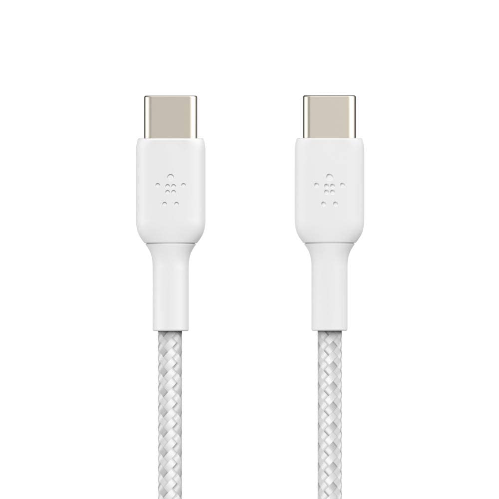 Belkin USB-C to USB-C Braided 3.3 Feet (1 Meter) Fast charging Type C Cable - 0