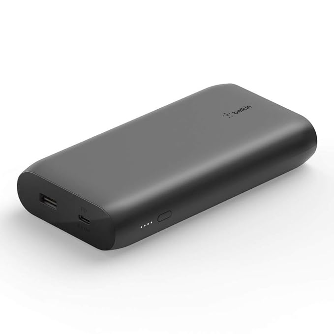 Belkin 20000 mAh 30W PD Power Bank for MacBook, Mobiles and Tablets with USB-C Port, USB-C - 0