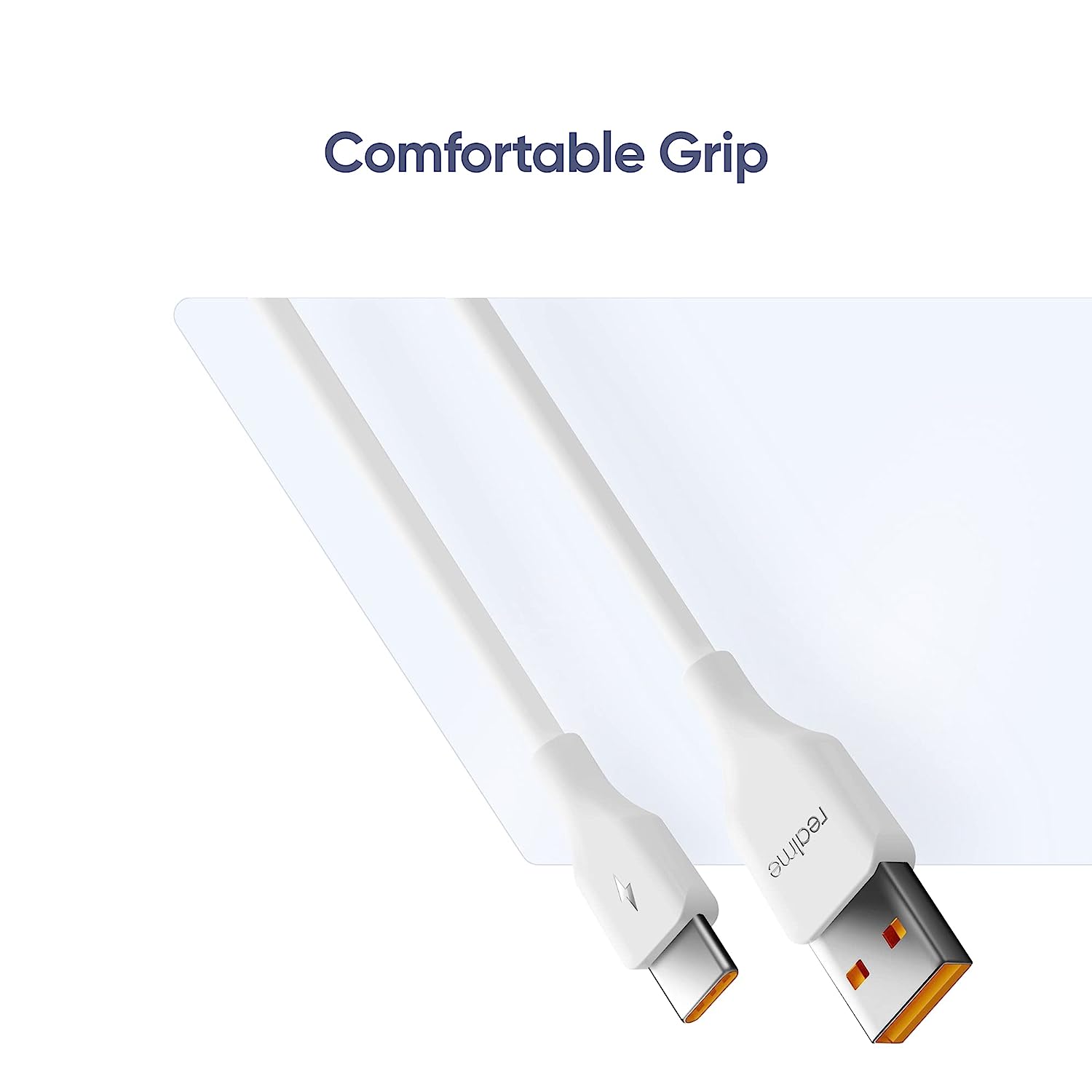 realme USB Type C TPE Cable with Fast Charging Super VOOC for Smartphone (seal pack) - 1