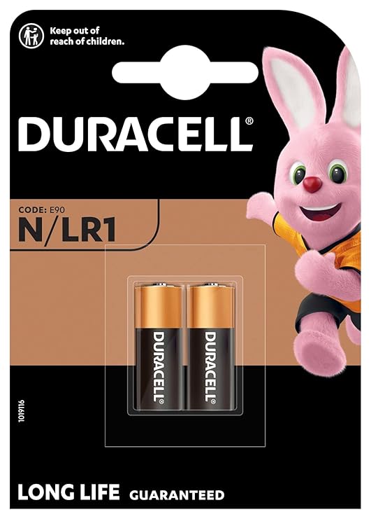 Duracell Specialty N Alkaline Battery 1,5V, Pack of 2 (E90 / LR1) - 0