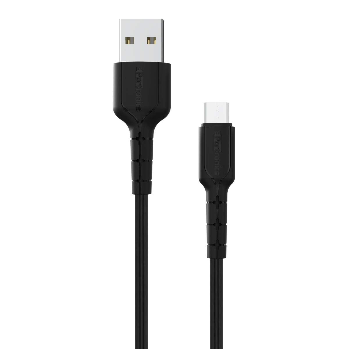 Portronics Konnect core 3 Charge & Sync Function 1.2M Micro USB Cable - 0