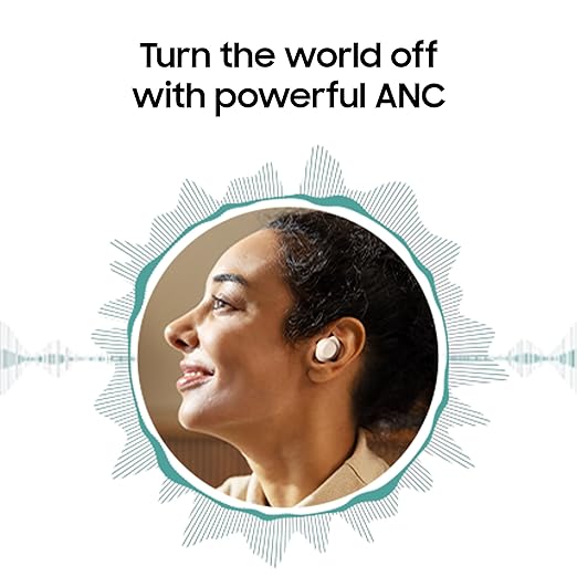 Samsung Galaxy Wireless Buds FE Powerful Active Noise Cancellation | Enriched Bass Sound | (with Out Box) - 2