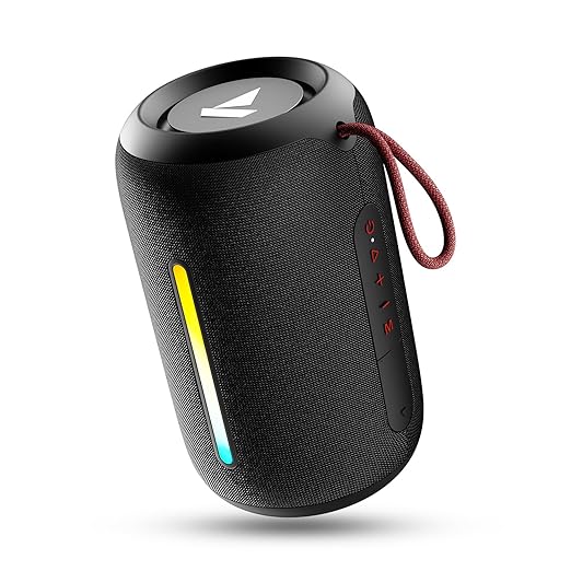 boAt Stone 350 pro /352 Pro Bluetooth Speaker w/ 14W Signature Sound, Up to 12hrs Playback, RGB LEDs - 0