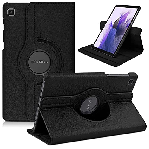 Robustrion Smart 360 Degree Rotating Stand Case Cover for Samsung Galaxy Tab A7 7.0 Back Cover 26.42cm (10.4 inch) [SM-T500/T505/T507] 2020 - Brown - 0