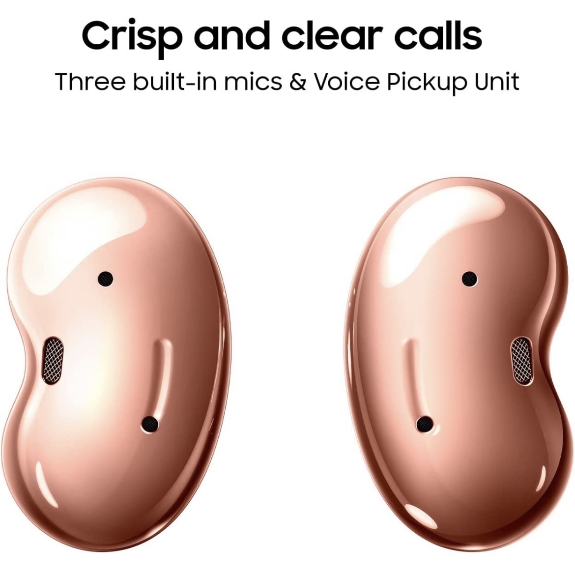 Samsung Galaxy Buds Live Bluetooth Truly Wireless in Ear Earbuds with Mic, Upto 21 Hours Playtime, Mystic Black - 3