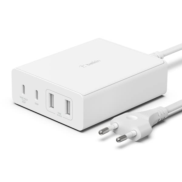 Belkin BoostCharge Pro - 4-Port GaN Charger 108W - 0