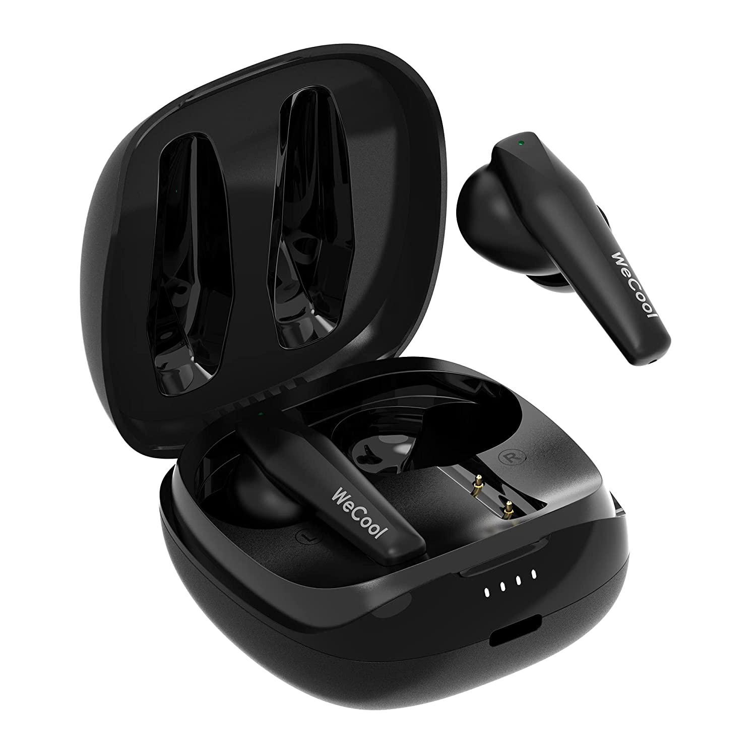 WeCool Moonwalk M2 ENC Earbuds with 48 Hours Playtime, Rich Music Experience, 4 Mic ENC for best Handsfree Calling Experience, Ultra Low Latency with - 0