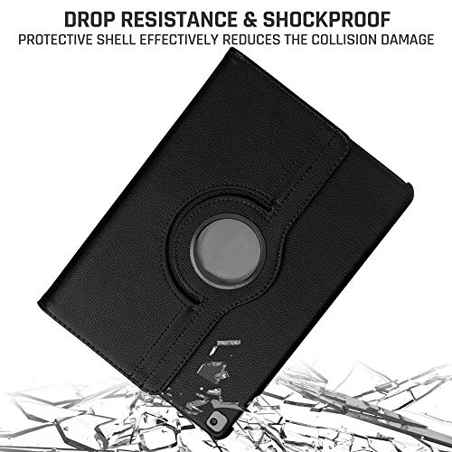 Robustrion Smart 360 Degree Rotating Stand Case Cover for Samsung Galaxy Tab A7 7.0 Back Cover 26.42cm (10.4 inch) [SM-T500/T505/T507] 2020 - Brown - 4