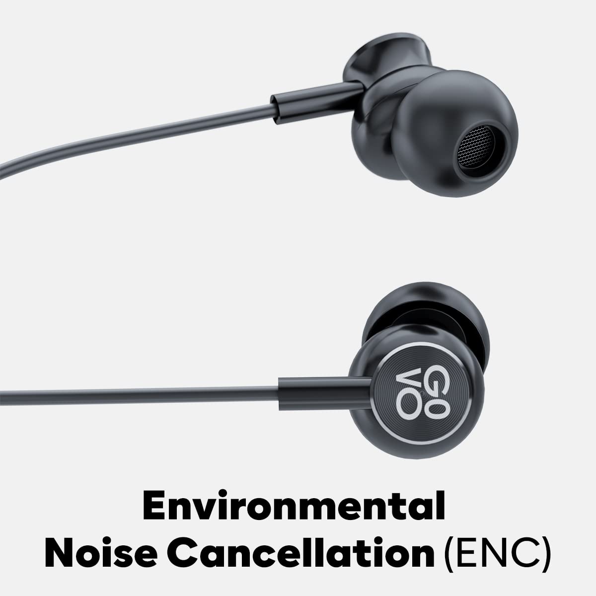 GOVO GOKIXX 652 Bluetooth Neckband, 60 Hours Battery, ENC Technology, Fast Charge, Magnetic Buds, Gaming Mode, 10mm Drivers, Type C Charging, Wireless Total - 2