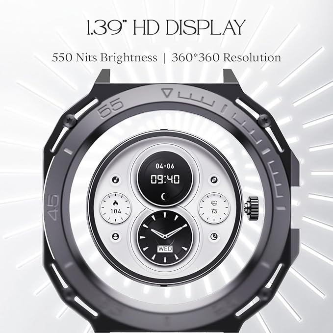boAt Enigma Switch w/ Switchable Case (dual strap) 1.39" HD Display, BT Calling & Premium Design single strap Smartwatch - 2