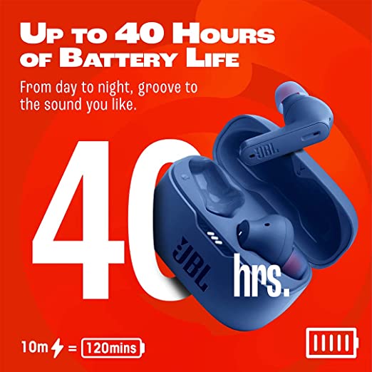 JBL Tune 230NC TWS, Active Noise Cancellation Earbuds with Mic, Massive 40 Hrs Playtime - 1