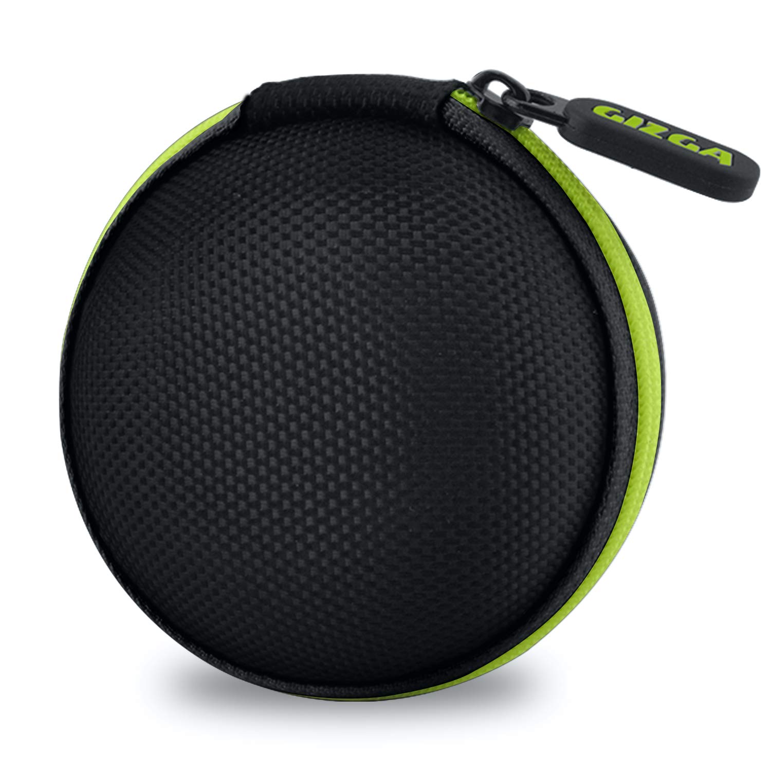 Gizga Essentials Earphone Carrying Case, Multi-Purpose Pocket Storage Travel Organizer for Earphones, Headset, Pen Drives, SD Card (small) - 0