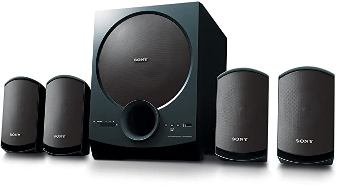 Sony SA-D40 4.1 Channel Multimedia Speaker System with Bluetooth (Black) - 0