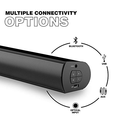Infinity (JBL) Sonic B200WL, 160W Soundbar with Wireless Subwoofer, 2.1 Channel Home Theatre with Remote, Bluetooth, Optical Input, USB & AUX Connectivity - 2