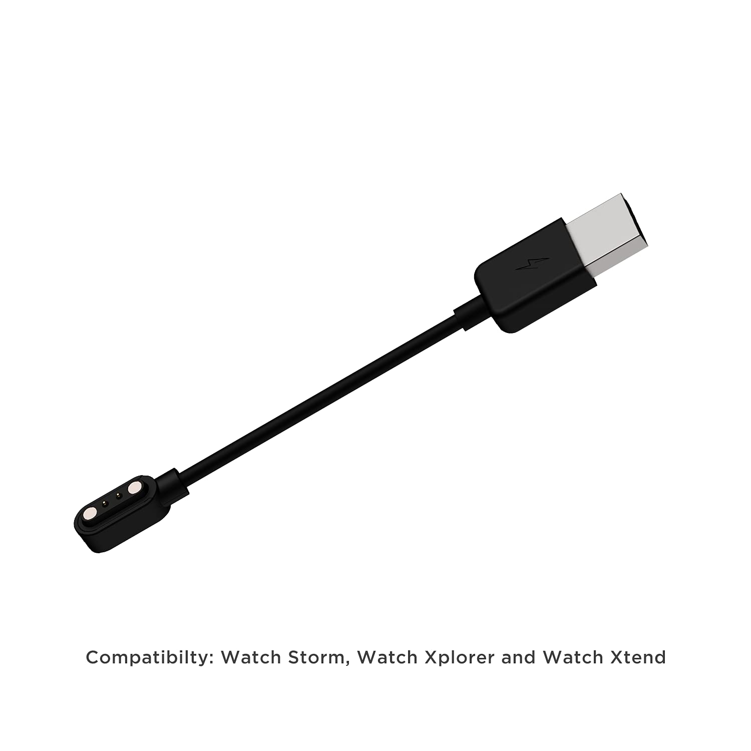 boAt Smart Watch Charging Cable Xtend, Storm Xplorer Smartwatches (Black) - 1