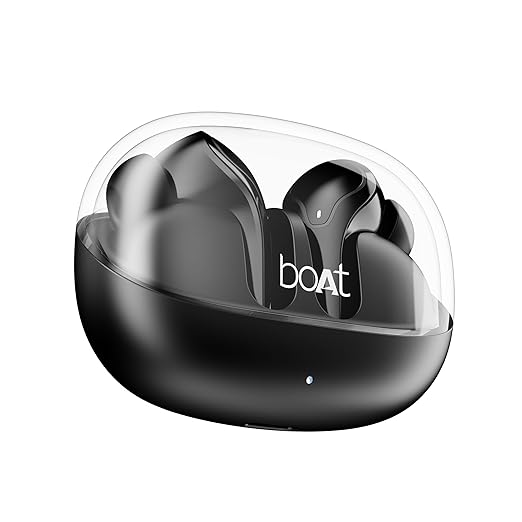 boAt Airdopes 311 Pro, 50HRS Battery, Fast Charge, Dual Mics ENx Tech, Transparent LID, Low Latency, IPX4 - 0