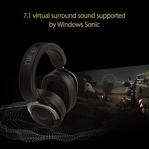 Asus Headset TUF H3 Gaming GUN METAL - 2