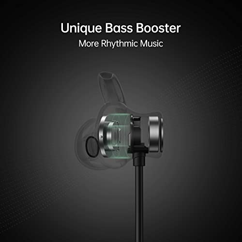 OPPO Enco M32 Bluetooth Wireless in Ear Earbuds with Mic,10 Mins Charge - 20Hrs Music Fast Charge, 28Hrs Battery Life,10mm Driver, IP55 Dust & Water Resistant (seal pack) - 3