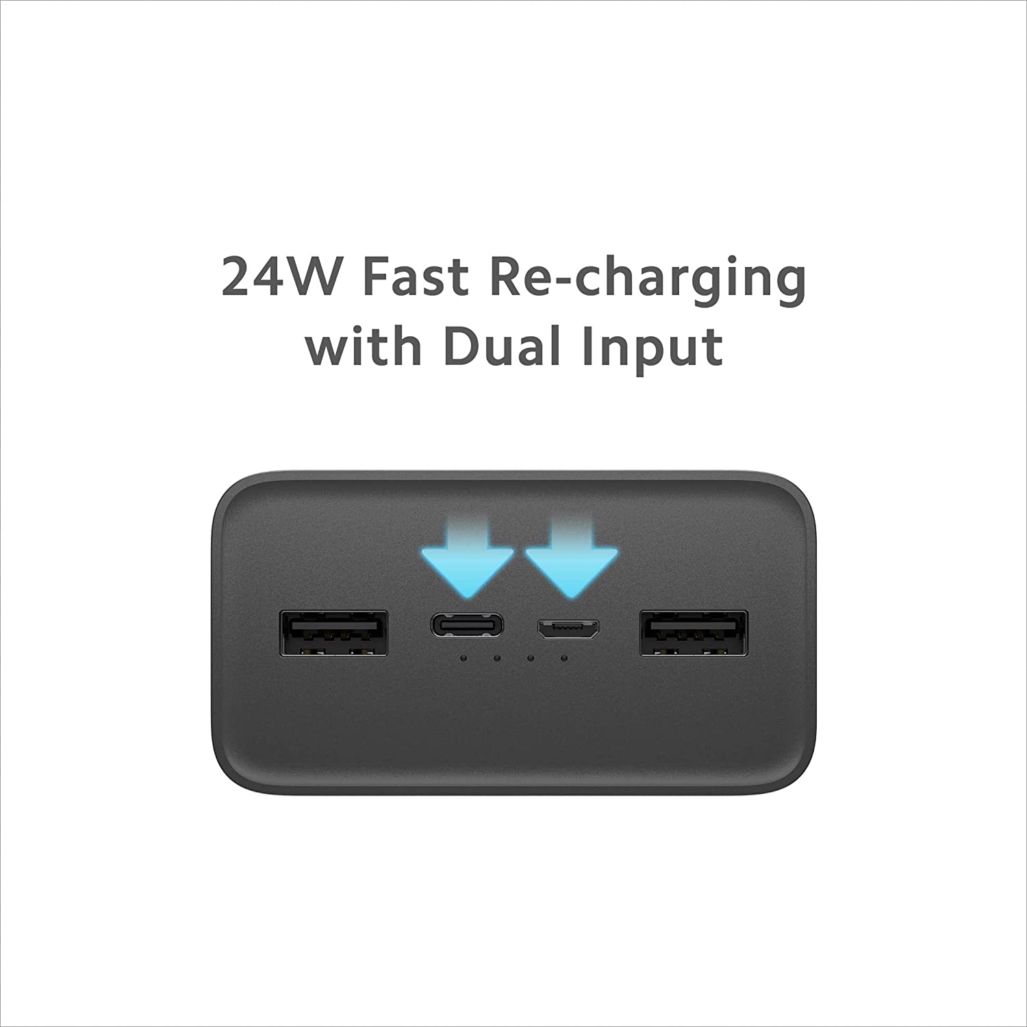 Mi Power Bank Boost Pro 30000mAh with 18W Fast Charging|Power Delivery 3.0|24W Fast Recharging|Triple Output Port|Dual Input with Type C|16 Layer Prot - 4