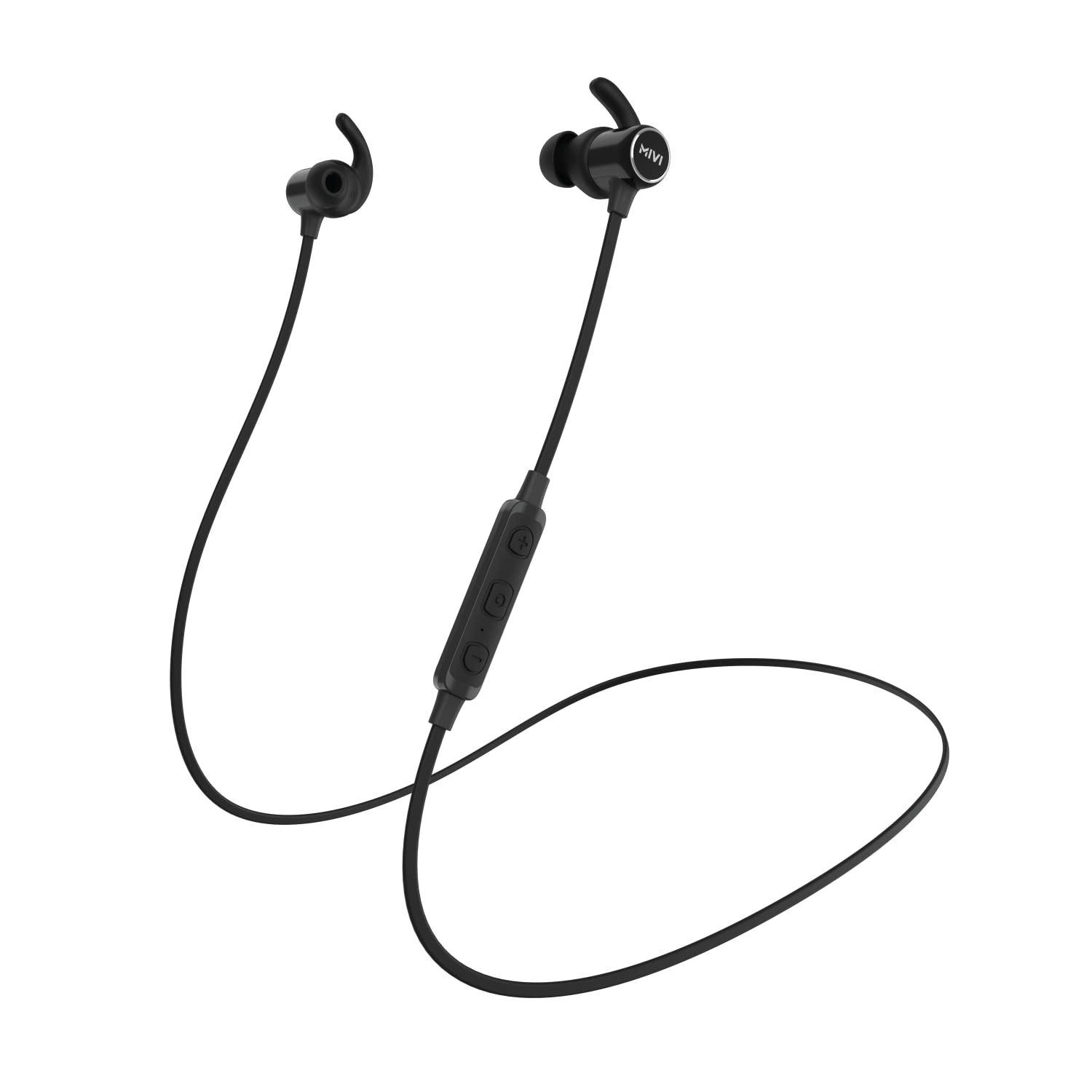 Mivi Thunderbeats 2 Upgraded Audio Bluetooth Wireless in Ear Earphones with Mic with Superior Sound, Powerful Bass, 14 Hours Playtime, Comfortable Fit Total - 0