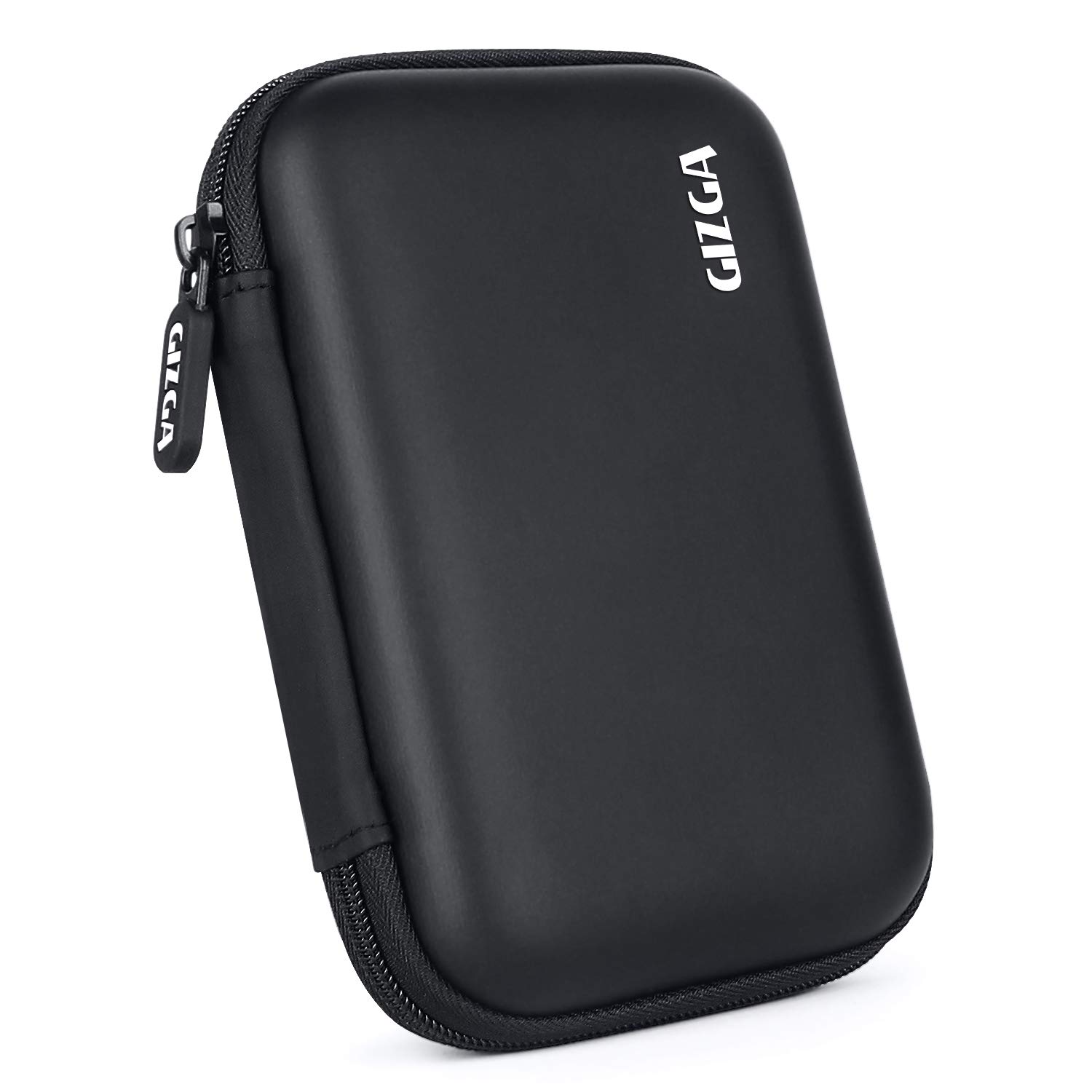 Gizga Essentials Hard Drive Case Shell, 6.35cm/2.5-inch, Portable Storage Organizer Bag for Earphone USB Cable Power Bank Mobile Charger Digital Gadget Hard Disk, Water Resistance Material (medium) - 0