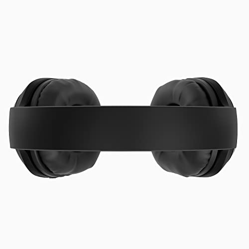Zebronics Zeb-Thunder PRO On-Ear Wireless Headphone with BTv5.0, Up to 21 Hours Playback, 40mm Drivers with Deep Bass, Wired Mode, USB-C Type Charging(Black) - 2