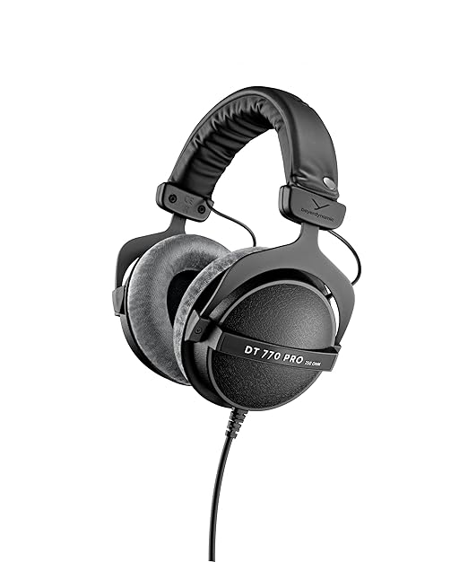 beyerdynamic Dt 770 Pro 250 Ohm Studio Wired Over Ear Headphones (Black) - 0