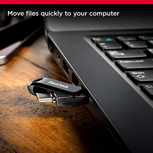 SanDisk Ultra Dual Drive Go Type C Pendrive for Mobile 64GB - 1