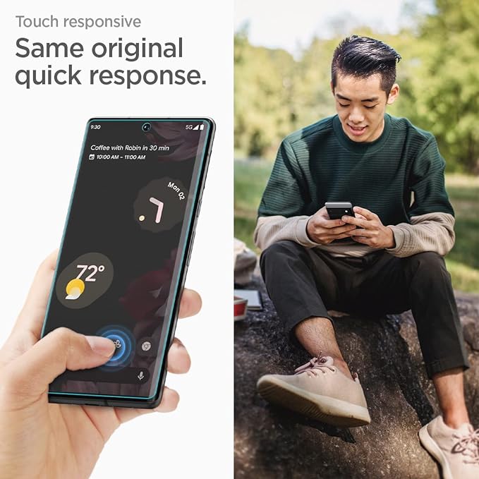 Spigen - NeoFLex Optical Film (2 Pack) for Pixel 6 Pro - 3