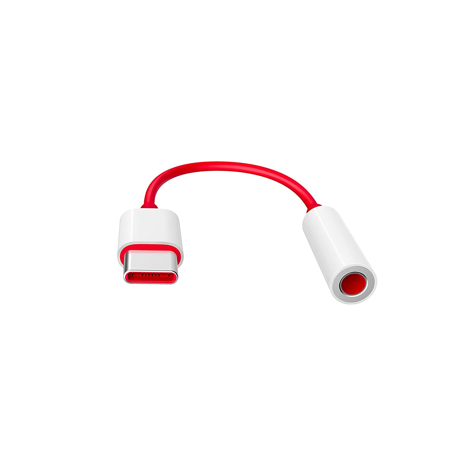 OnePlus Type-C to 3.5mm Auxiliary Adapter (White) - 2